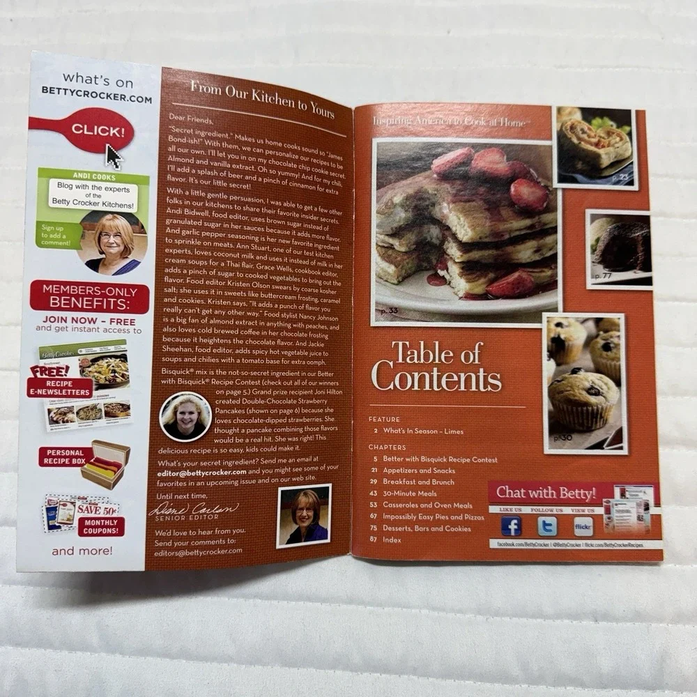 Bisquick Cookbook 73 Recipe Cards 30 Minute Meals Recipe‎ Book